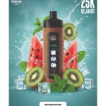 Crown Bar Al Fakher 25K Puff Ice Control Watermelon Kiwi - كراون بار الفاخر 25 ألف بف أيس كنترول بطيخ كيوى