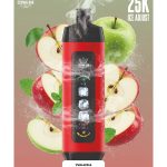 Crown Bar Al Fakher 25K Puff Ice Control Two Apples - كراون بار الفاخر 25 ألف بف أيس كنترول تفاحتين