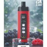 Crown Bar Al Fakher 25K Puff Ice Control Grape Berry - كراون بار الفاخر 25 ألف بف أيس كنترول عنب توت أيس
