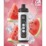 Crown Bar Al Fakher 25K Puff Ice Control Lush Ice - كراون بار الفاخر 25 ألف بف أيس كنترول بطيخ أيس