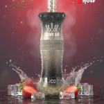 Al Fakher Crown Bar 60K E Hose 60000 Puffs strawberry punch \ عصير فراوله مثلج