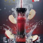 Al Fakher Crown Bar 60K E Hose 60000 Puffs two apple \ تفاحتين