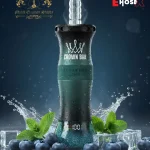 Al Fakher Crown Bar 60K E Hose 60000 puffs blueberry mint \ بلوبيري نعناع