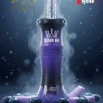 Al Fakher Crown Bar 60K E Hose 60000 Puffs blueberry gum \ بلوبيري علكه