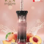 Al Fakher Crown Bar 60K E Hose 60000 Puffs peach ice \ خوخ ايس