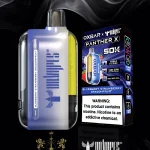 Dr vapes Oxbar 50k Puff blueberry strawberry dragonfruit  - دكتور فيب أوكس بار 50 ألف بف بلوبيري فراوله دراجون فروت