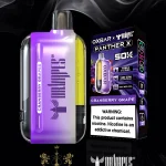 Dr vapes Oxbar 50k Puff cranberry grape  -  دكتور فيب أوكس بار 50 ألف بف كران بير عنب