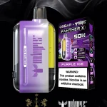 Dr vapes Oxbar 50k Puff purple ice  -  دكتور فيب أوكس بار 50 ألف بف برربل ايس